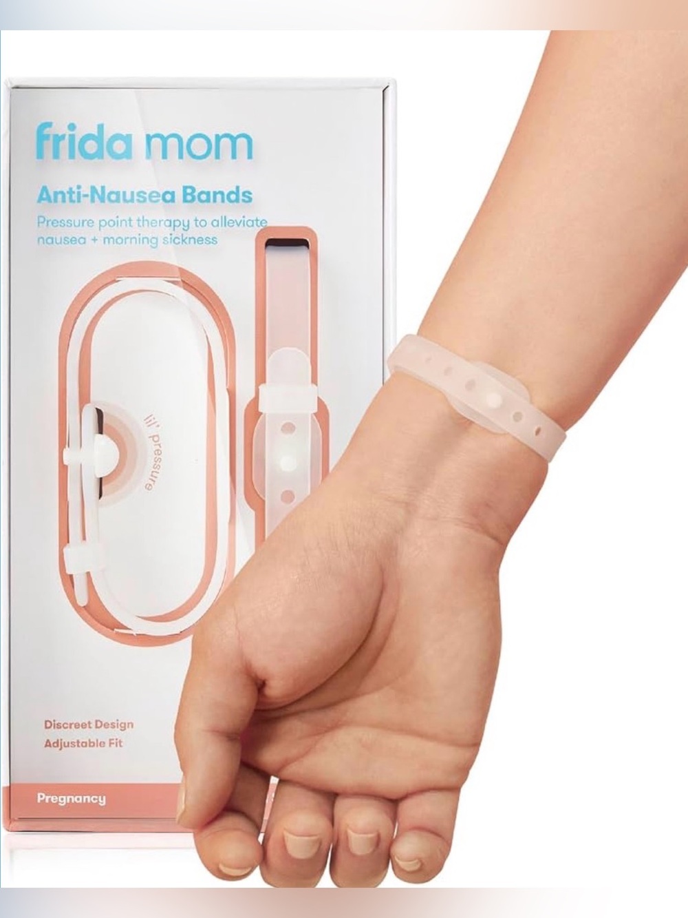 NEW in box Frida Mom Anti-Nausea Bands - Pregnancy & Motion Sickness Relief